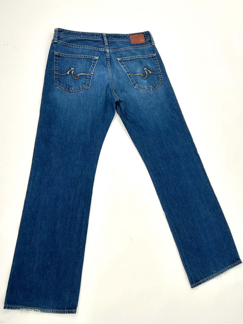 AG Adriano Goldschmied Hero Jeans Mens 33 Relaxed Fit Straight 100% Cotton USA